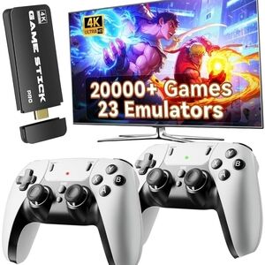 Retro Gaming Console, 20,000+ Retro Game Stick, 23 Emulators, 4K HD HDMI TV Game